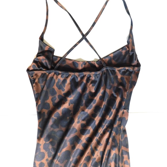 Cheetah Full Length Dress (Size 2) - Picture 6 of 7